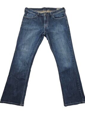 Buffalo David Bitton Driven-X Basic Jeans Men's 36x32 Med Wash Straight Stretch